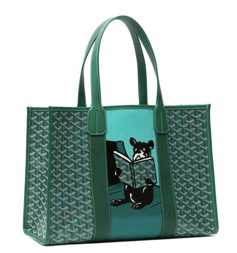 goyard dog bag price|goyard villette tote price.